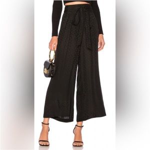 REBECCA TAYLOR  SILK WIDE LEG CULOTTES SIZE 6 NWOT